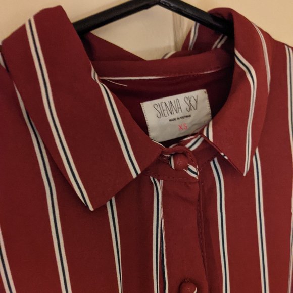 Burgundy Dress - Picture 5 of 5